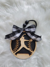 Load image into Gallery viewer, Softball Ornament