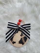 Load image into Gallery viewer, Softball Ornament