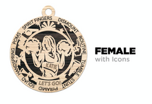 Load image into Gallery viewer, Stadium Series Ornament Cheerleader