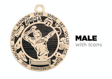 Load image into Gallery viewer, Stadium Series Ornament Volleyball