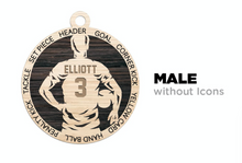 Load image into Gallery viewer, Stadium Series Ornament Soccer