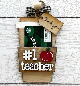 Teacher Gift Card Ornament