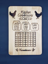 Load image into Gallery viewer, Kitchen Conversions Bamboo Cutting Board 9x12
