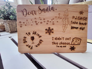 Dear Santa (Adult) Board/Tray