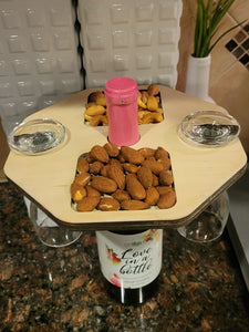 Wine Caddy Charcuterie Board-Snacks